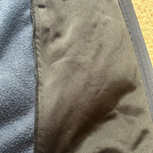 COLUMBIA FULL ZIPPER WARM ZIP POCKETS LS CINCH BOTTOM DARK BLUE GRAY WOMEN  XS - Picture 10 of 12